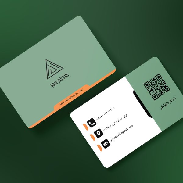 Mockup visit card